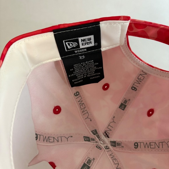 New Era San Francisco 49ers Womens 9Twenty Floral Camo Adjustable Hat‎ - Picture 6 of 8